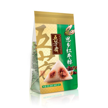 五芳斋粽子 真空100g*2思乡红枣粽